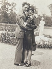 1927 Flapper Era Couple 1920s Fashion Photo picture