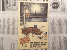 Alaskan Postcard Comics Kenart Decals Fairbanks Alaska Postcard picture