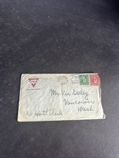 1918 WWI Soldier Letter YMCA With the Colors Washington DC France + Envelope picture