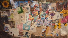 Vintage/ Antique EPHEMERA LOT Scrapbook picture