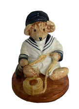 Bialosky & Friends Porcelain Teddy Bear First Mate Sailor Figurine picture