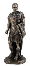 UNICORN STUDIO Gaius Julius Caesar in Roman Military Uniform Statue Bronze picture