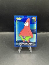 2025 Topps Chrome SpongeBob Patrick Star Blue Refractor /150 picture