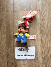 100% Auth Sanrio Monchhichi Hello Kitty Plush collab keychain US Ship picture