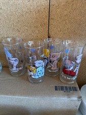 Vintage E.T. 1982 Limited Edition Pizza Hut Collector Drinking Glasses (4 Pcs) picture