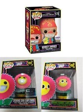 Funko Pop 3PCS SET 173+191+192 MONKEY SHRINER/GRIN sunflower/Rabbit Sunflower picture
