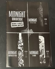 Marvel Midnight Universe Black and White Ashcan EdItion 2026 X-men spider-man picture