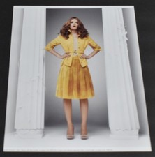2008 Print Ad Sexy Fashion Legs Lady Heels Blonde Akris Punto Skirt Feminine Art picture