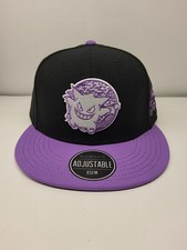 Pokémon Gengar Black Purple Adjustable Cotton Hat Animation Anime Manga New picture