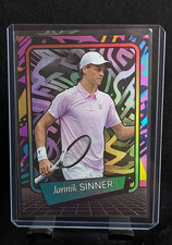 2026 Panini Decades 90's Pop Culture Jannik Sinner #28 SILVER -  picture