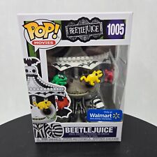 New FUNKO POP #1005 “Beetlejuice” Walmart exclusive Free New Protector   Movies picture
