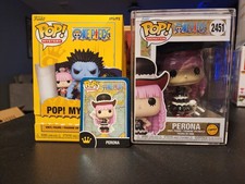 One Piece Perona 2451 Funko Pop CHASE, 1 of 72 With Card Mystery Box  picture