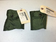 LOT OF 2 MILITARY ISSUED COMPASS / FIRST AID POUCHES OD GREEN ALICE LC-1 NWT picture
