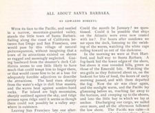 antique 1887 travelogue SANTA BARBARA CA Early Southern California Tourism picture