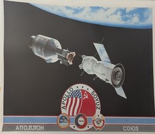 APOLLO-SOYUZ MISSION ASTRONAUT & COSMONAUT CREW AUTOGRAPHS LIMITED EDITION  picture
