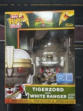 Funko Bitty Pop Bitty Bot Tigerzord w/ White Ranger RARE picture