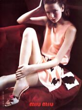 1998 Miu Miu Glen Luchford Zora Star fashion 1-page MAGAZINE AD picture
