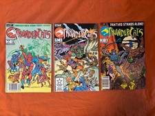 Thundercats #1, 2, 3 Vintage Marvel Star Comics 1985 1986 picture