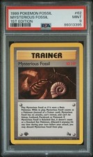 Mysterious Fossil – 1st Edition – PSA 9 – Fossil - 1999 #62/62 – Pokemon Vintage picture