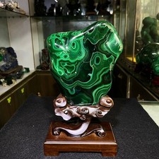 7.4LB Natural luster peacock rock cluster rough mineral sample picture