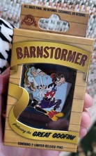 2012 Disney Barnstormer Reveal/Conceal Mystery Collection Goofy& Monkey Pin picture