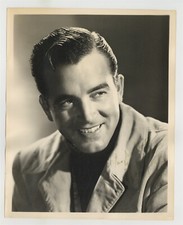 John Payne 1947 Signed Photo 8x10 Film Noir Bad Boy Handsome Portrait J14112 picture