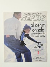 Sears 1998 Jeans Fashion Exercise Equipment Advertising Circular 64 Pages Y2K picture