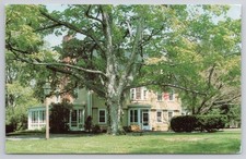Bee & Thistle Inn Old Lyme CT Postcard 1988 Historic American Gracious Living picture