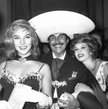 Mexican actor Emilio Fernandez and his wife then at the Cannes Fil- Old Photo picture