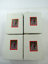 VTG Snowman Christmas Decorations Lot Of 4 Seasonal Best Holiday Decor In Boxes picture