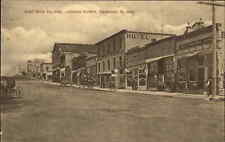 Kenmare North Dakota ND Eat Side Square Street Scene c1910 Postcard picture