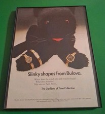 Bulova Watch Goddess Of Time Collector Framed Print Ad 1974 8.5x11   picture
