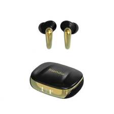 AIR Focus ANC Matte Black and Gold Active Noise Cancelling Earbuds (In Ear picture