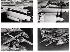 Vintage Howard Hughes Signed XF-11/Spruce Goose Silver Gelatin Prints (ca. 1947) picture