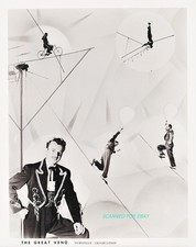 Circus Performer The Great Veno High Wire Acrobat Promotional Photo 8x10 picture