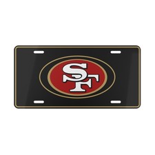 San Francisco 49ers License Plate Auto Car Tag Metal Aluminum (Vanity Plate) picture
