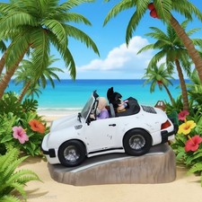 Dragon Ball Kamesen-Ryu Master & Disciple Goku Krillin Porsche Driver US Seller picture