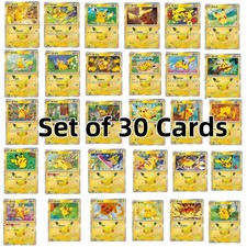 2026 Pokemon TCG Chinese Pikachu 30th Anniversary Complete Set 30 Cards HOLO NM picture