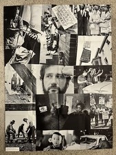 Vintage RARE 1968 Civil Rights Freedom Social Justice Equality Poster 36”X48” picture