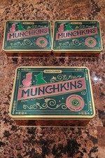 Dunkin Donuts  x Wicked Munchkin Limited Edition Tin - PACK OF 3 picture