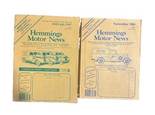 Hemmings Motor News Magazine Lot November 1989 July 1997 Vintage Auto Cars picture