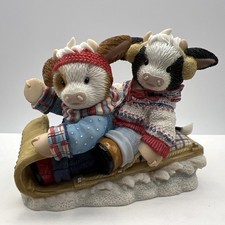 Enesco Marys Moo Moos It's Snow Wonder We're Friends 2003  # 112668 picture