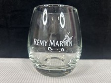 Remy Martin 10 Oz Rocks Glass Logo Champagne Cognac Liqueur Barware EUC picture