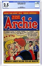 Archie #72 CGC 2.5 1955 4472872009 picture