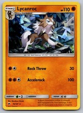Lycanroc (Cracked Ice Holo) 76/147 Holo Deck Exclusives Pokemon Card Near Mint picture
