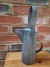 Pewter watering can french art Jean Goardere handmade hallmarked JG Etain Fait M picture