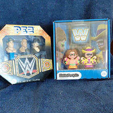 Little People Collector WWE Ultimate Warrior & Macho Man Randy Savage 2-Pack picture