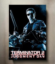 Terminator 2: Judgment Day 8x12 Metal Movie Poster Sign picture
