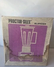Vintage 1970s Proctor Silex 80402 Mary Proctor 7 Speed Blender NOS USA Box picture