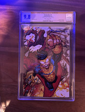 Invincible #1 CGC 9.8 SS Signed Robert Kirkman jonboy meyers cover picture